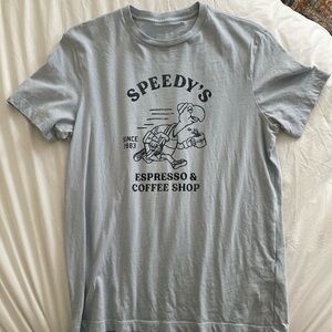 JCrew Speedy’s Coffee Graphic T-shirt